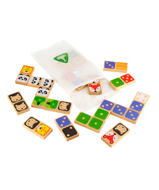 Early Learning Centre Wooden Double Sided Domino