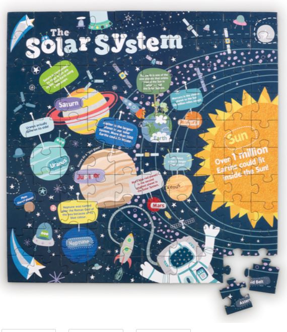 Early Learning Centre The Solar System 100 Piece Jigsaw Puzzle