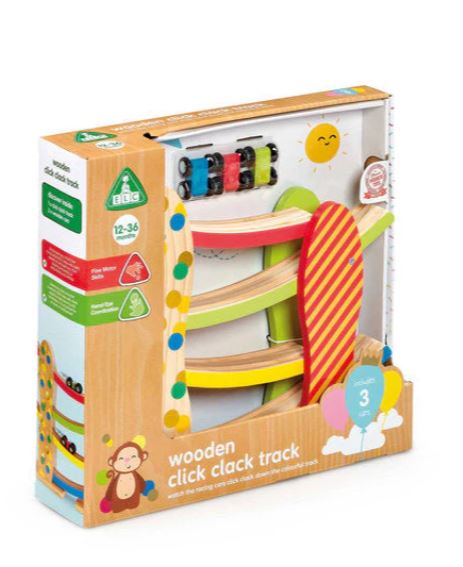 Early Learning Centre Wooden Click Clack Track