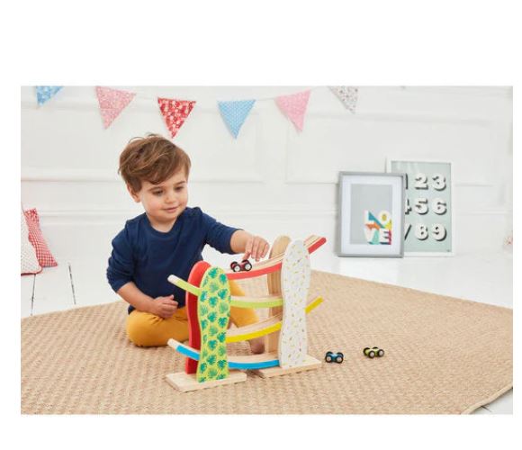 Early Learning Centre Wooden Click Clack Track