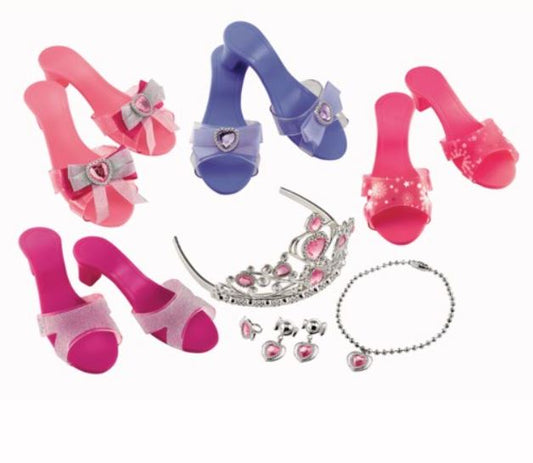 Early Learning Centre Dress Up Shoes and Jewellery Set