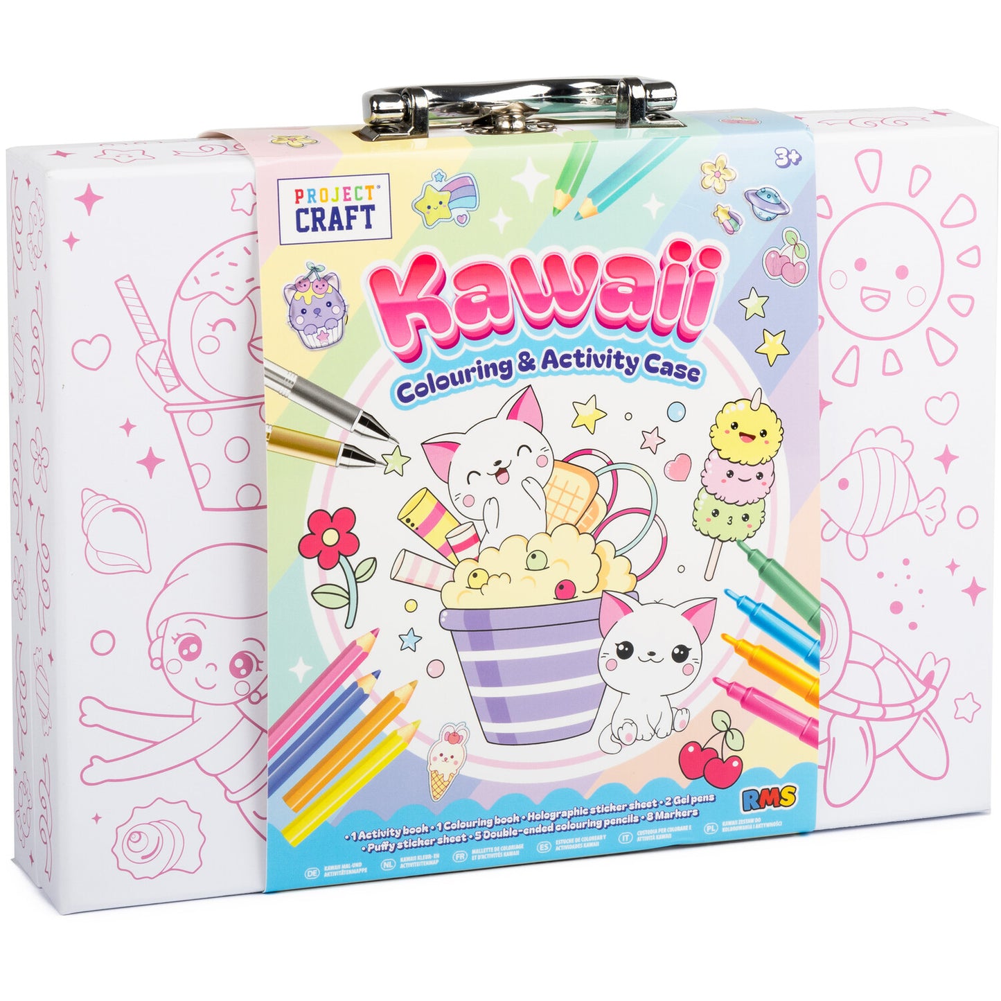 Kawaii Colouring And Activity Case