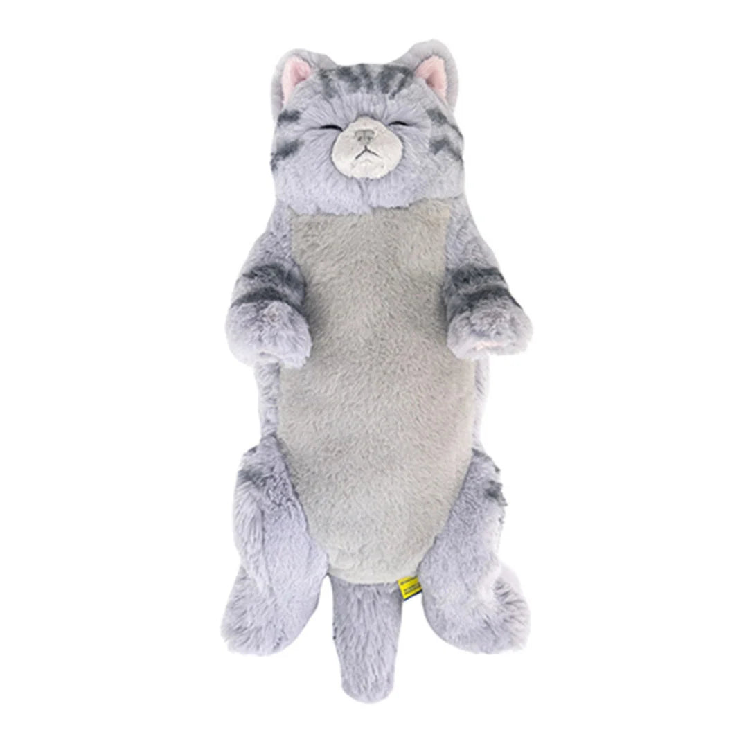 Silver Sabashiro Lap Cat Sleeping  Toy (Medium)