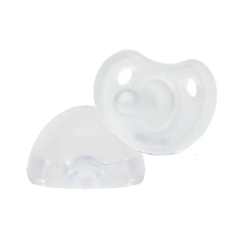 Mother-K Silicone Pacifier With Case White