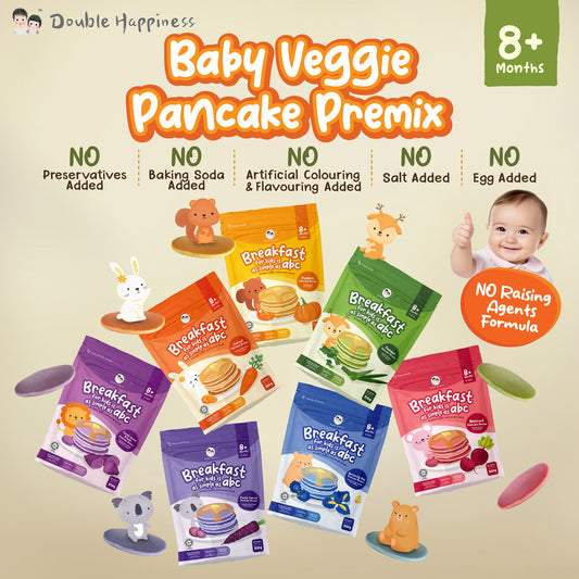 Pancake Butterfly Pea 210G 8m+