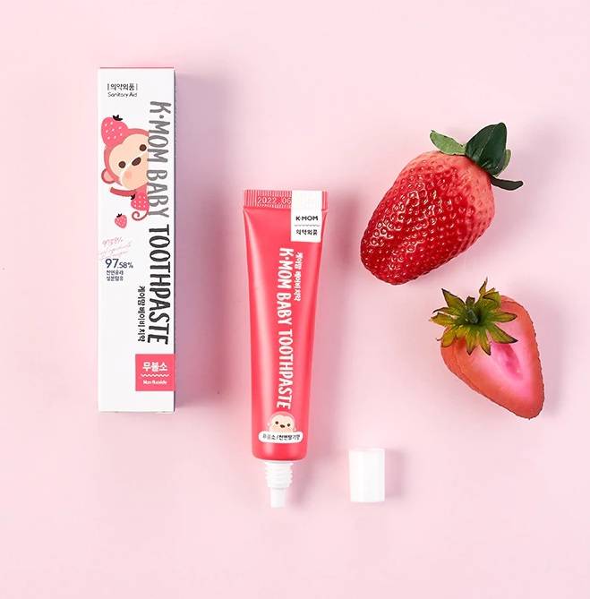 K-Mom Baby Toothpaste Strawberry 30G
