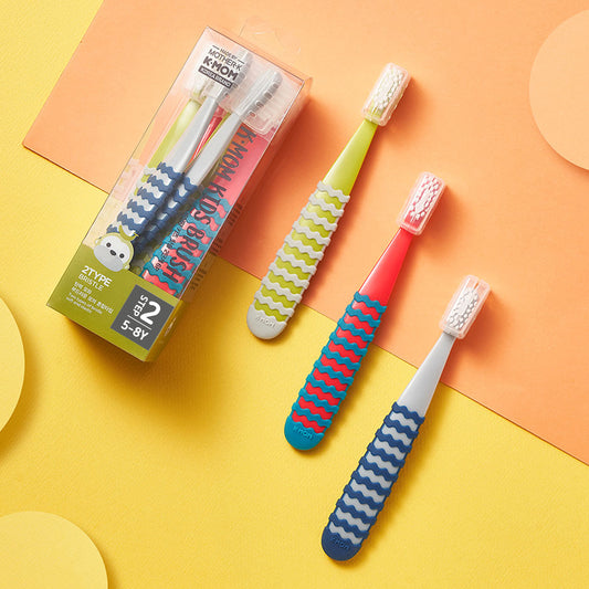 K-Mom Kids Toothbrush 6Pc Step 2 (5-8Years)