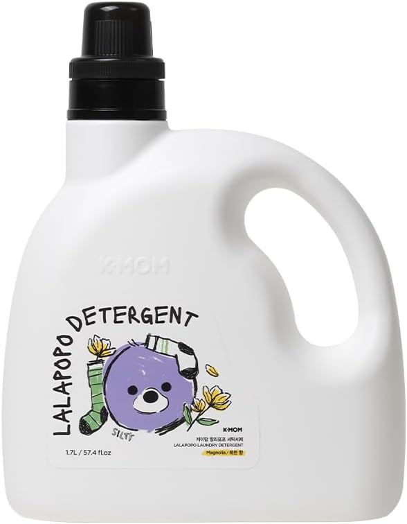 K-Mom Lalapopo Laundry Detergent Magnolia 1.7L