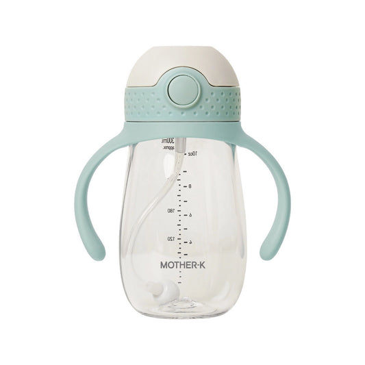 Mother-K Hug Weighted Straw Cup 300Ml Mint