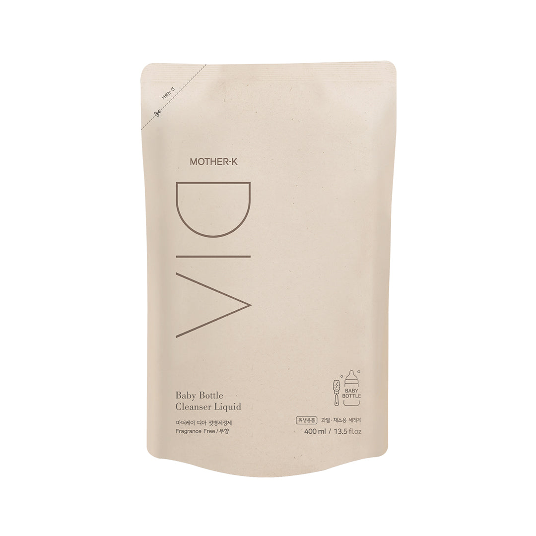 Mother-K Dia Baby Bottle Cleanser Liquid Refill 400Ml