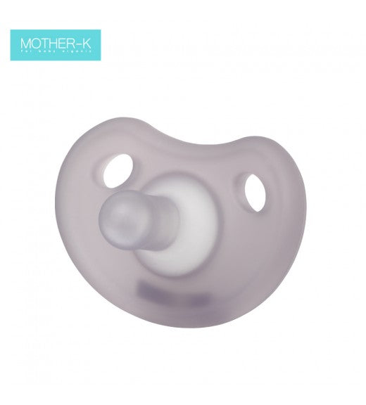 Mother-K Silicone Pacifier With Case Purple