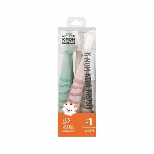 K-Mom Kids Toothbrush 6Pc Step 1 (2-5Years)