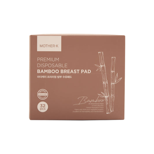 Mother-K Bamboo Premium Disposable Breastpad 32Pcs