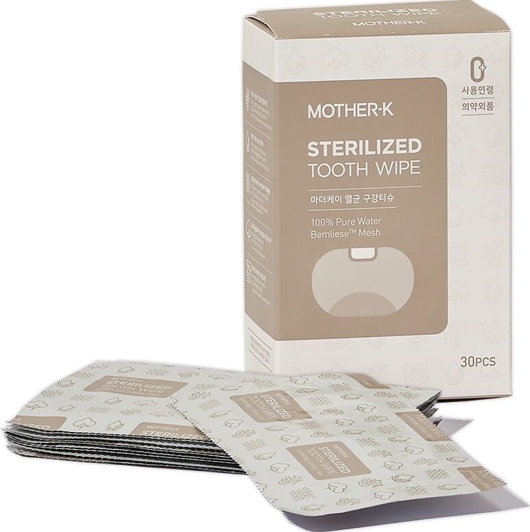 Mother-K Sterilized Tooth Wipe 30Pcs