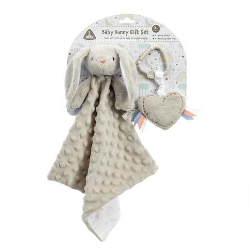 Early Learning Centre Grey Baby Bunny Gift Set