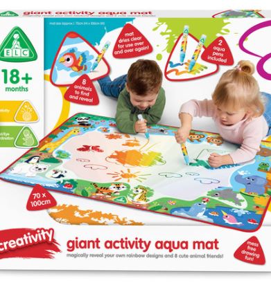 Early Learning Centre Giant Aqua Drawng Mat