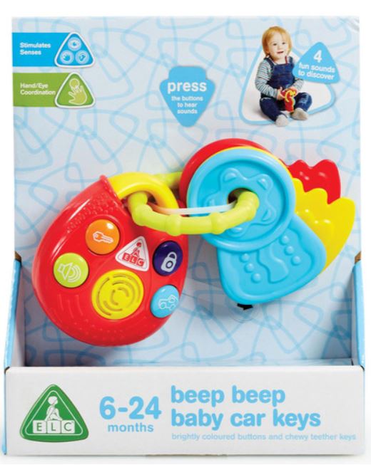 Early Learning Centre Beep Beep Baby Car Keys