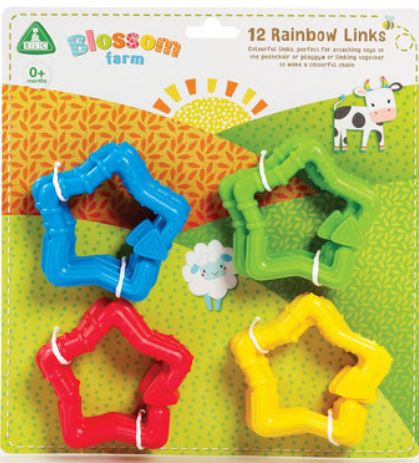 Early Learning Centre Blossom Farm 12 Rainbow Links