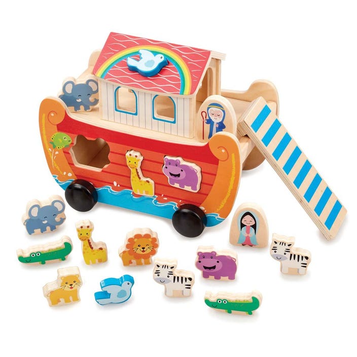 Early Learning Centre Wooden Noah'S Ark Shape Sorter V2