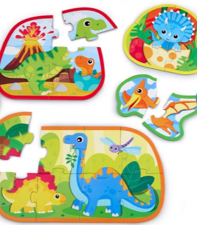 My First 4 In 1 Shaped Puzzles