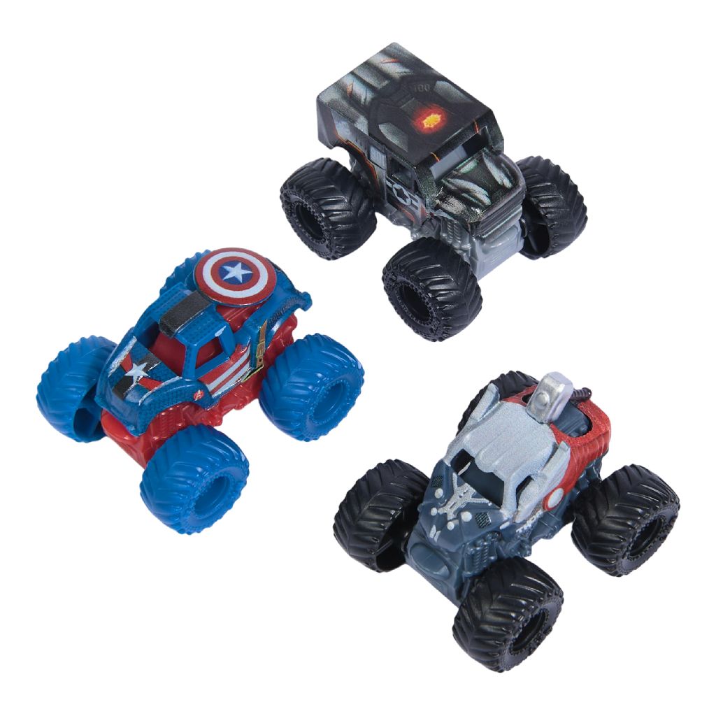 Monster Jam Mini Marvel Bundle