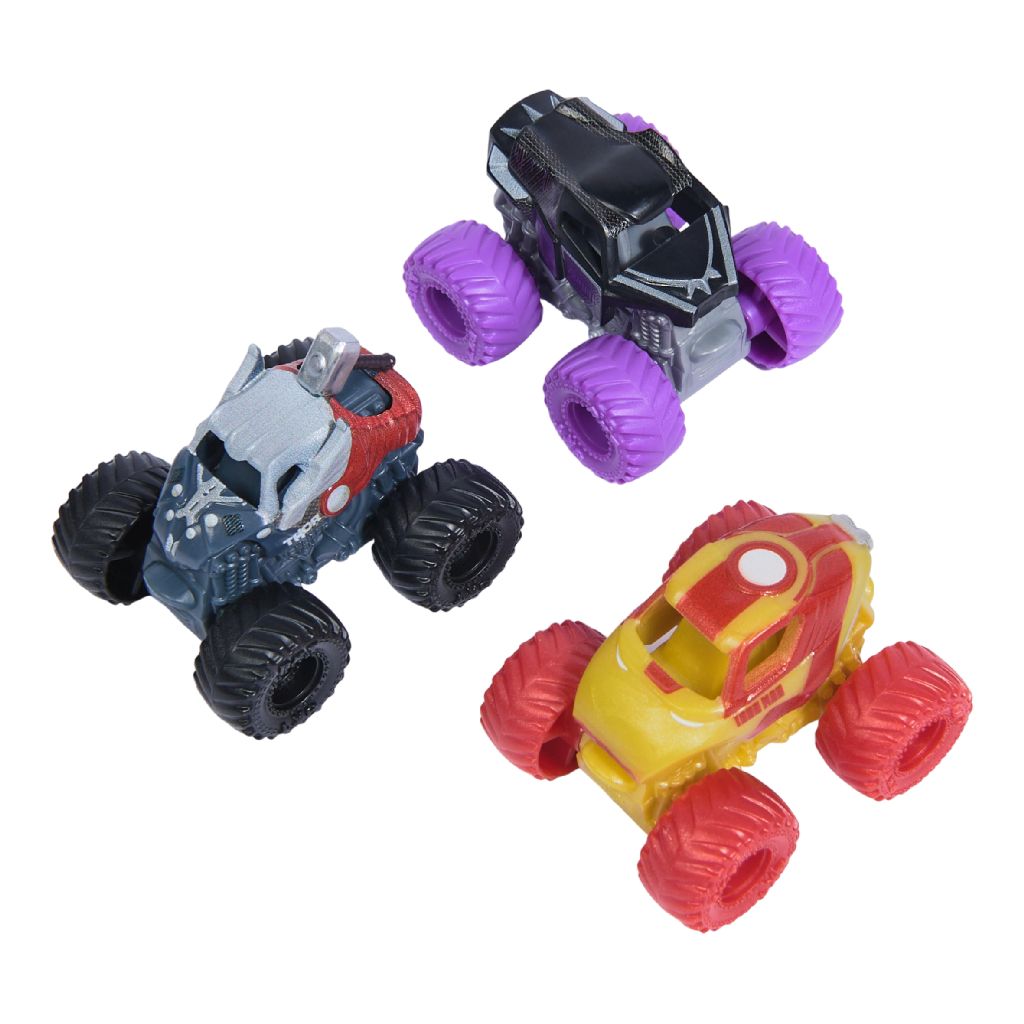 Monster Jam Mini Marvel Bundle