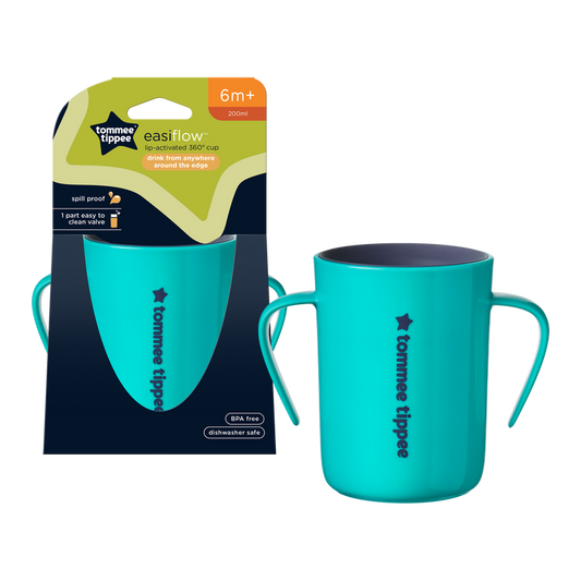 248103 Easiflow 360° Handle Cup (200ml) - Teal