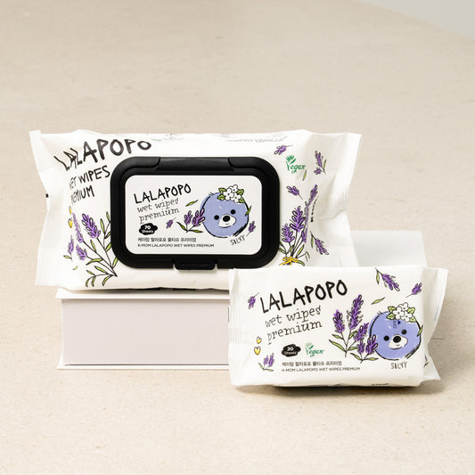 K-Mom Lalapopo Wet Wipes Premium 20Sheets