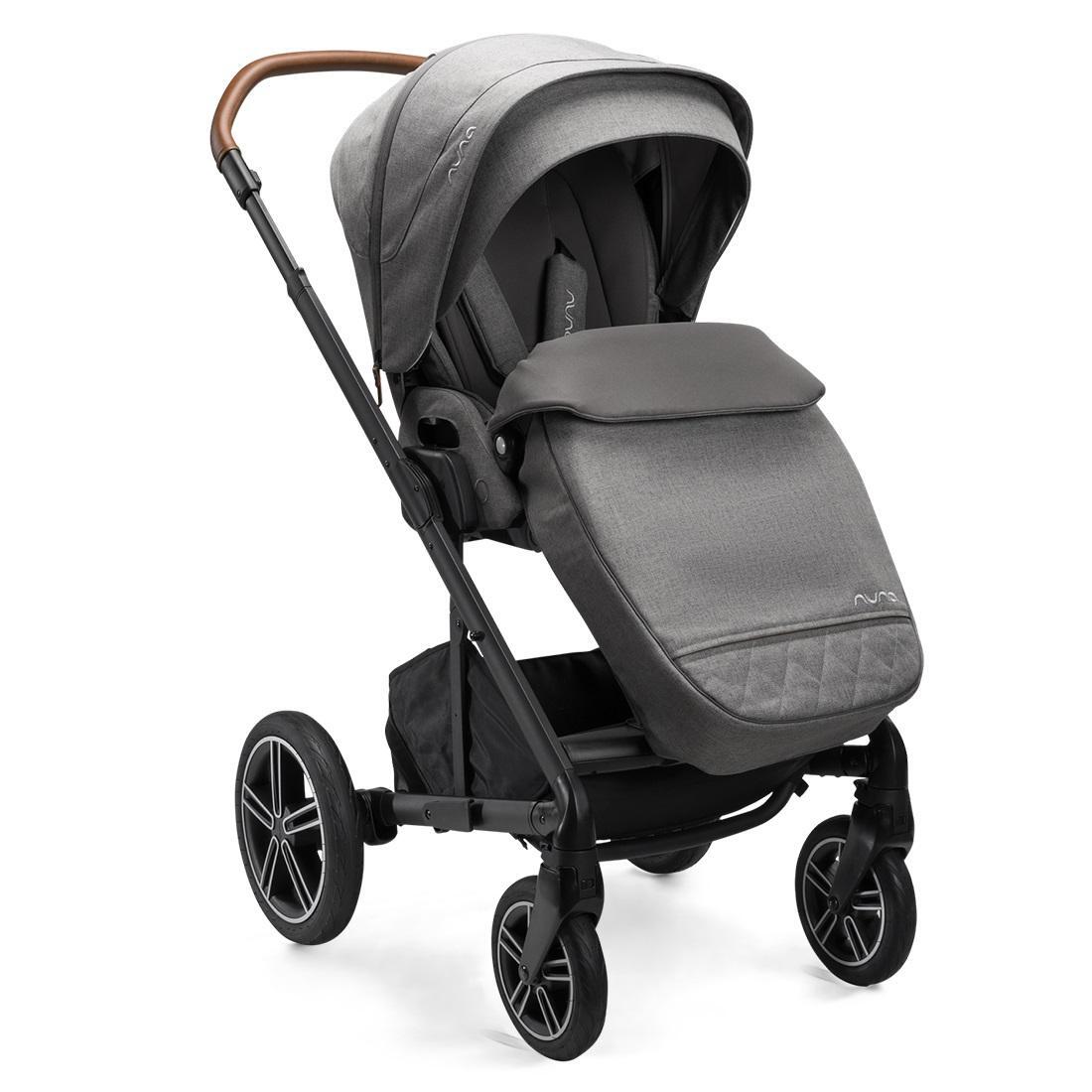 Nuna Mixx Next Compact Foldable Baby Stroller Granite