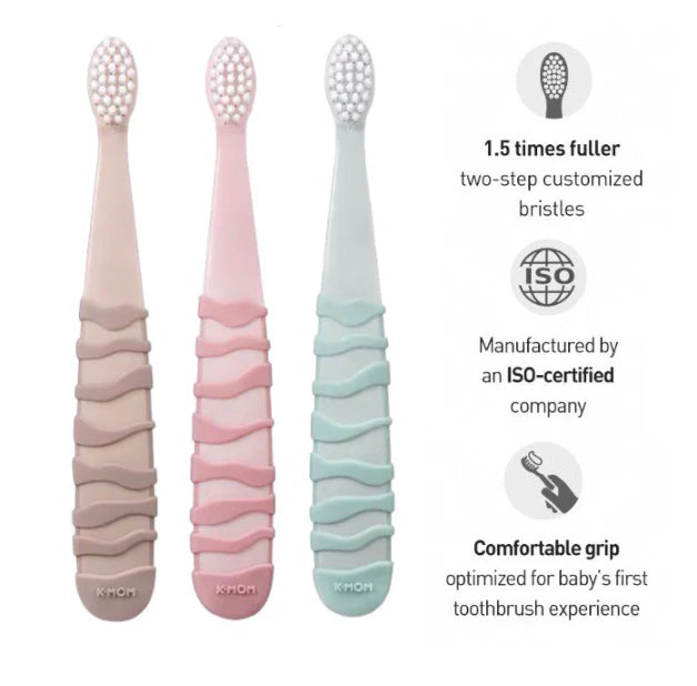 K-Mom Kids Toothbrush 6Pc Step 1 (2-5Years)