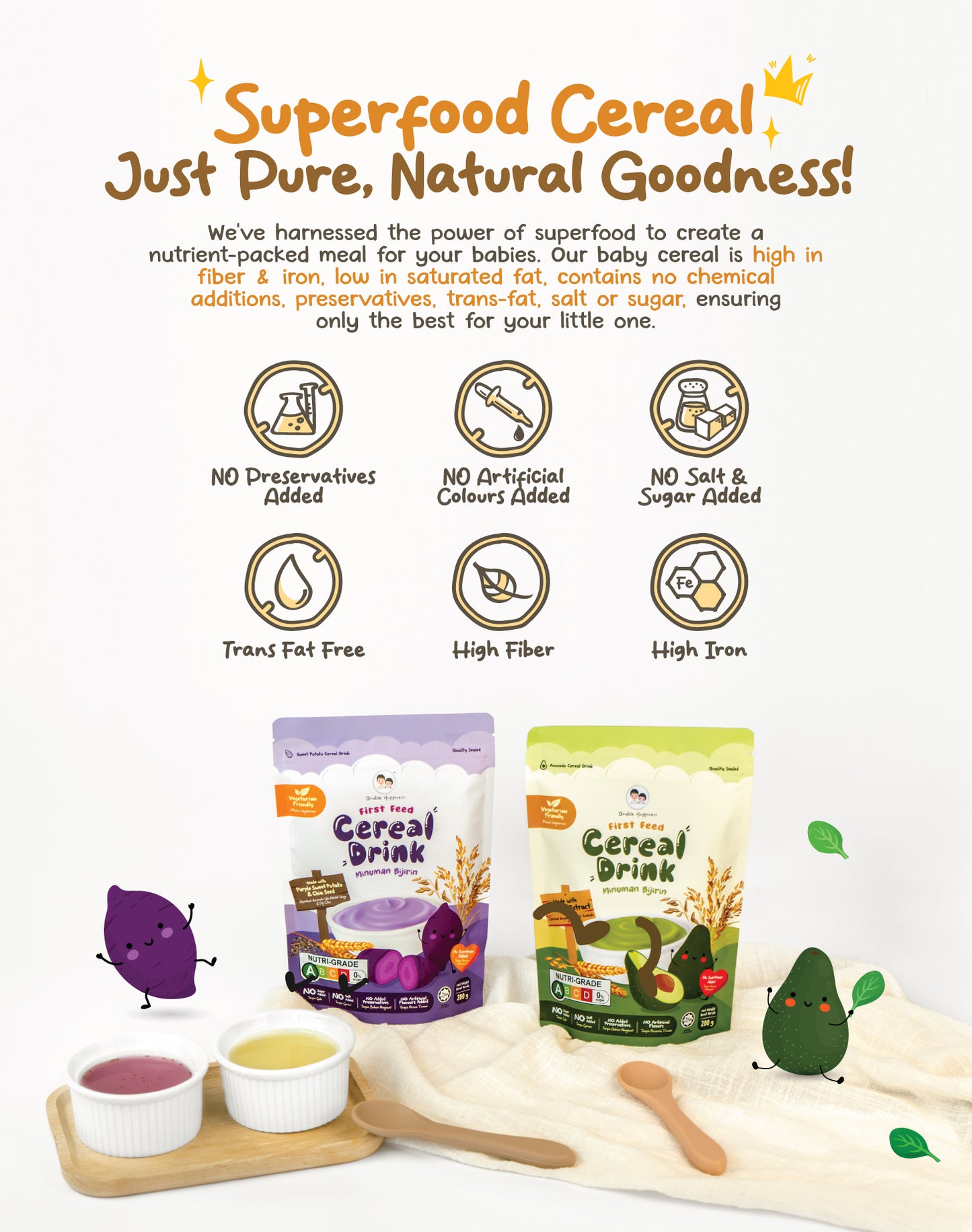 Rice Cereal 200gm-Avocado 6m+