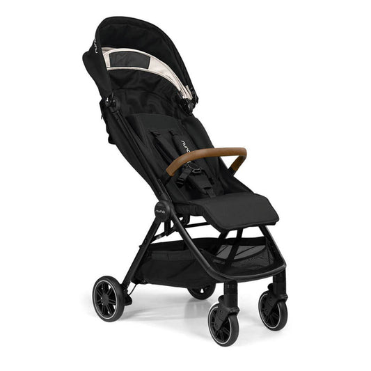 Nuna Str With Raincover & Travel Bag (Caviar)