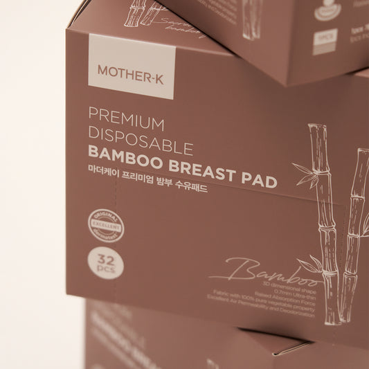 Mother-K Bamboo Premium Disposable Breastpad 32Pcs