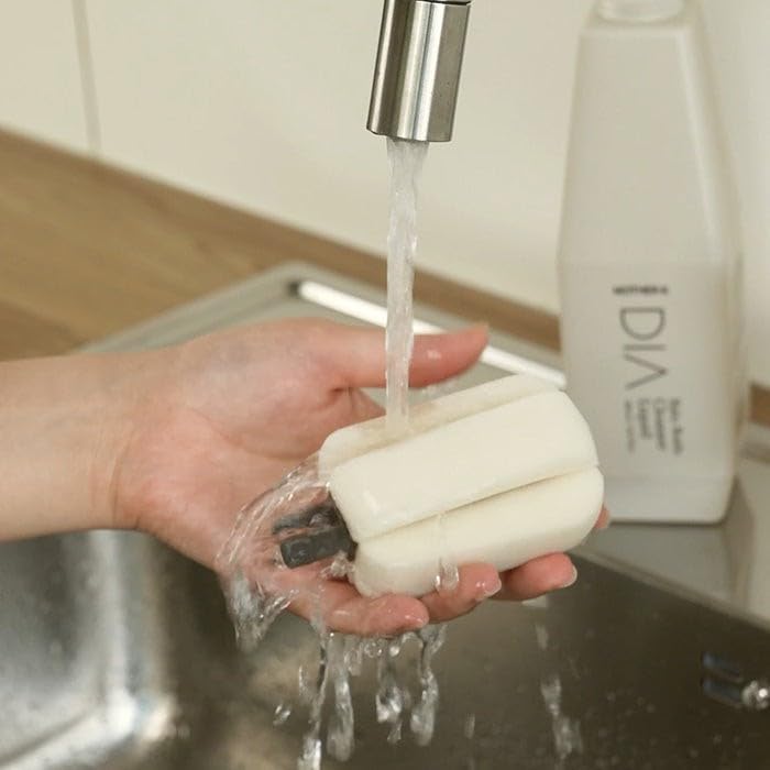 Mother-K Interchangeable Sponge Bottle Brushset Brown