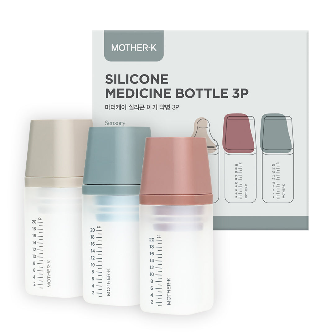 Mother-K Silicone Medicine Bottle 3Pack