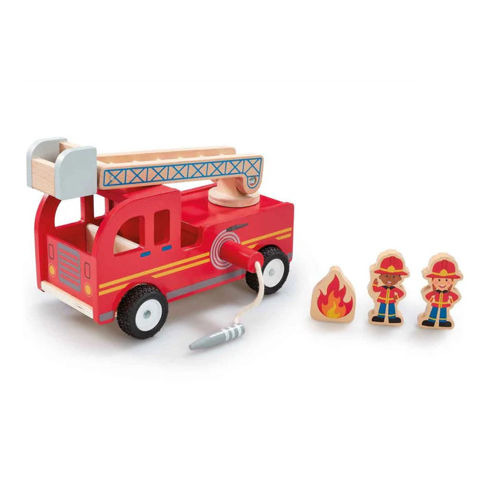 Woodlets Wooden Fire Truck