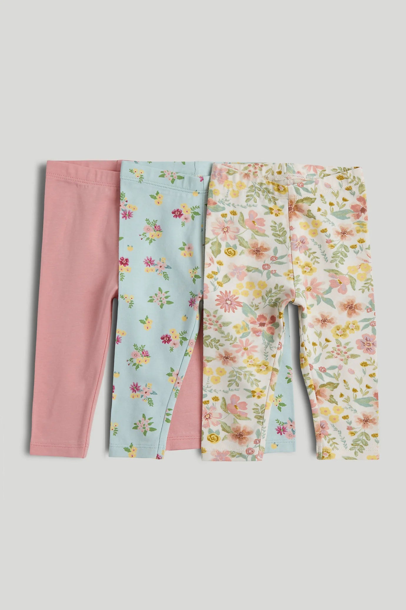 3 Pack Floral Leggings