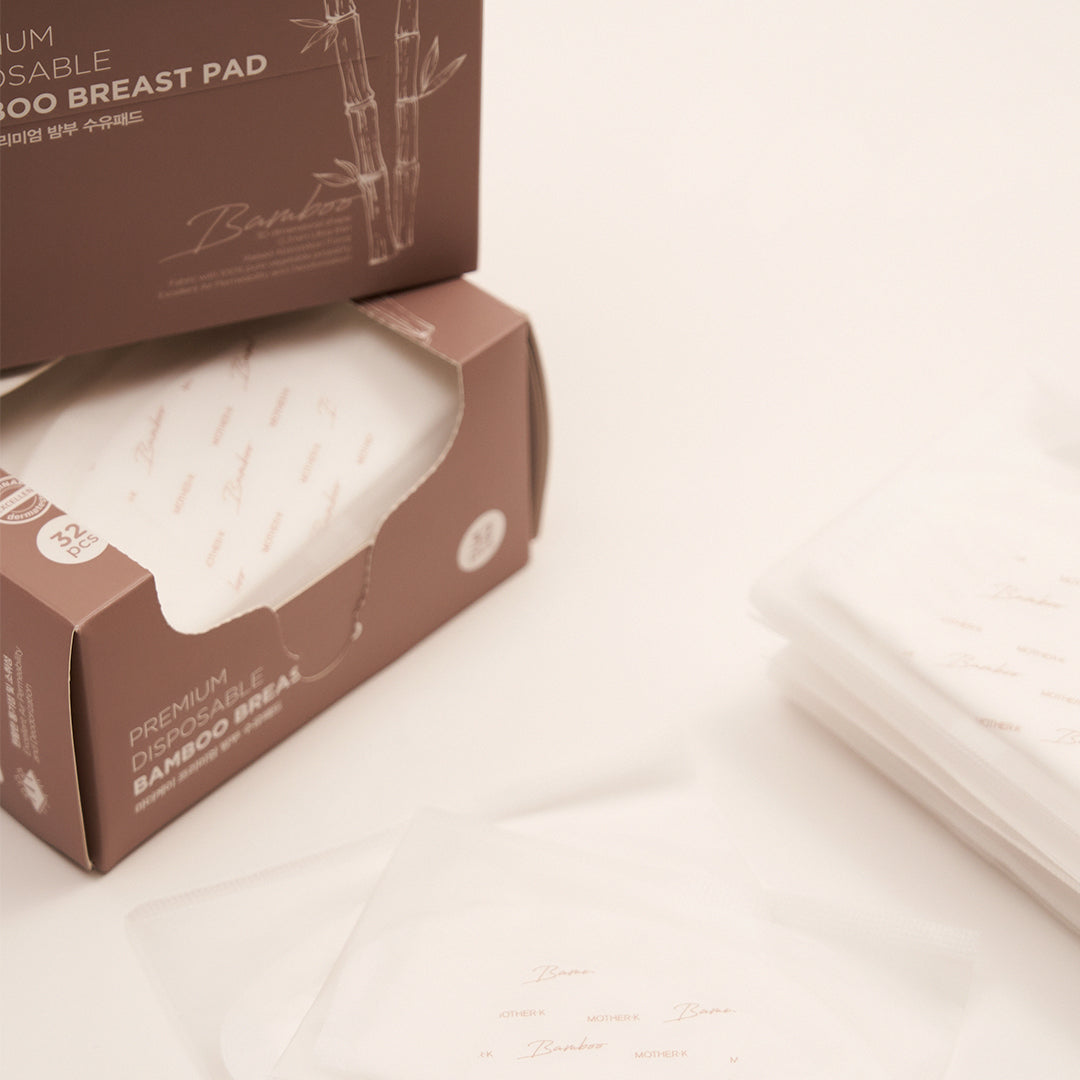 Mother-K Bamboo Premium Disposable Breastpad 32Pcs
