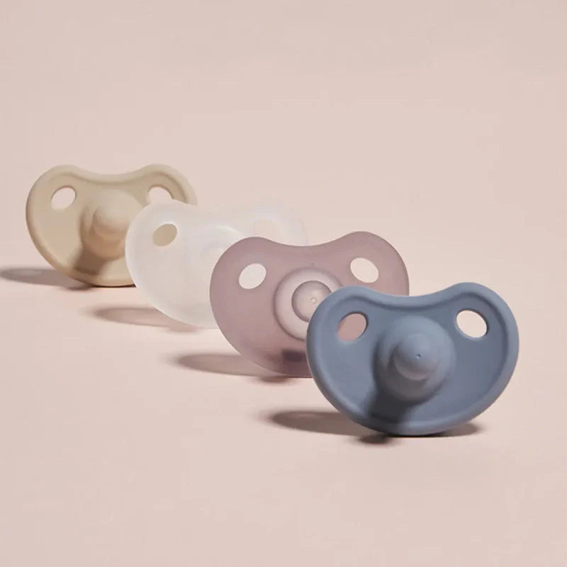 Mother-K Silicone Pacifier With Case Blue