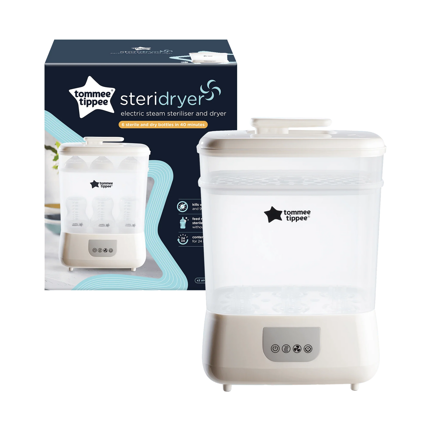 Elec Steriliser Dryer Blk