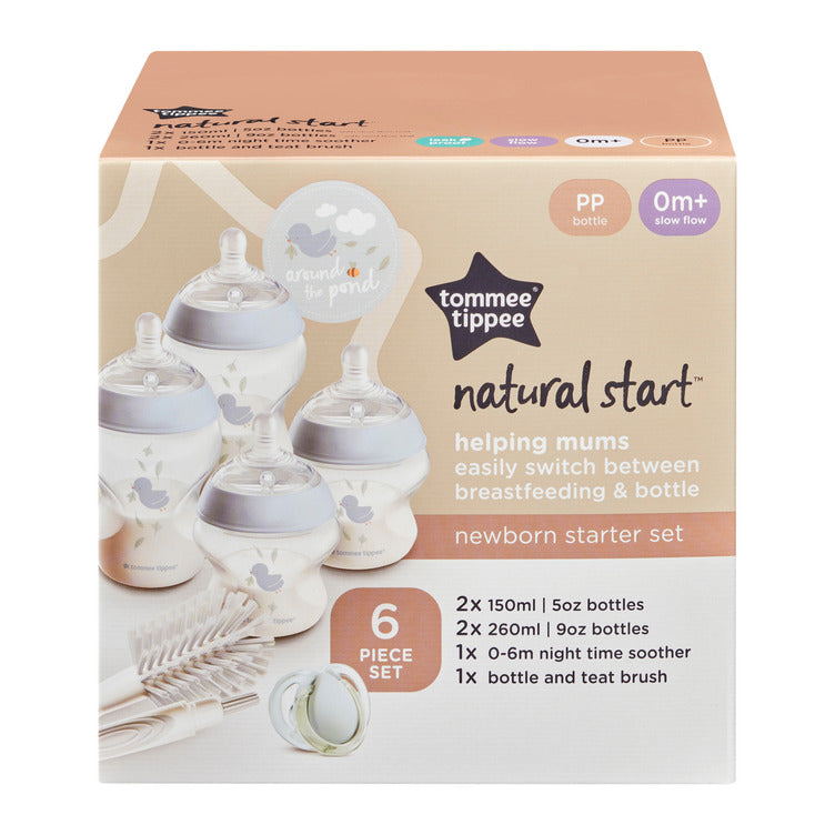 Natural Start Pp Bottle Newborn Boy Set
