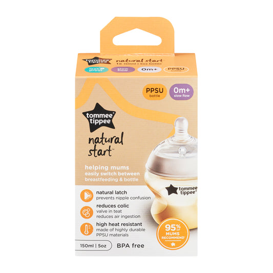 Natural Start Ppsu 150Ml W/S Teat 1Pk 0M+