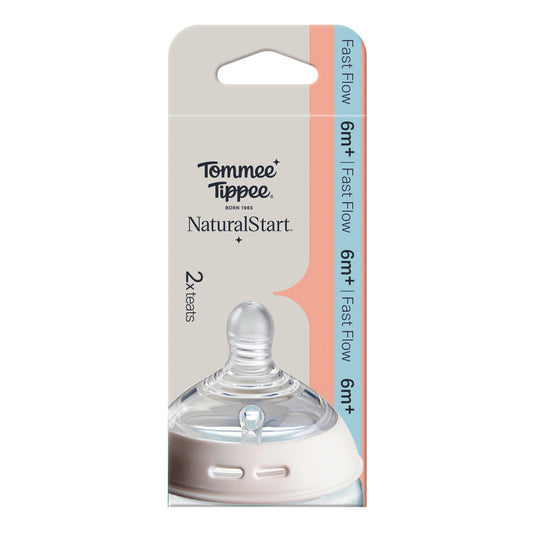 TT Soft Teat Fast flow 2pk-6m +