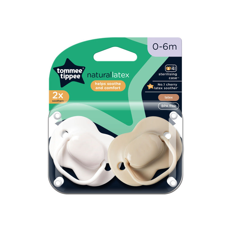 TT 2x0-6M CHERRRY LATEX SOOTHER LL