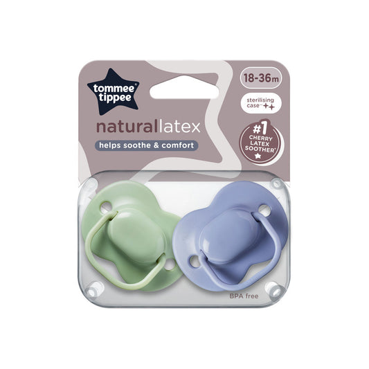 TT Cherry latex Soother 18-36M 2pk
