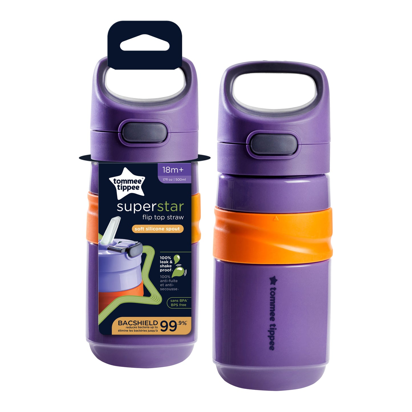 Superstar Flip Top Sportee Cup-500Ml Ppl