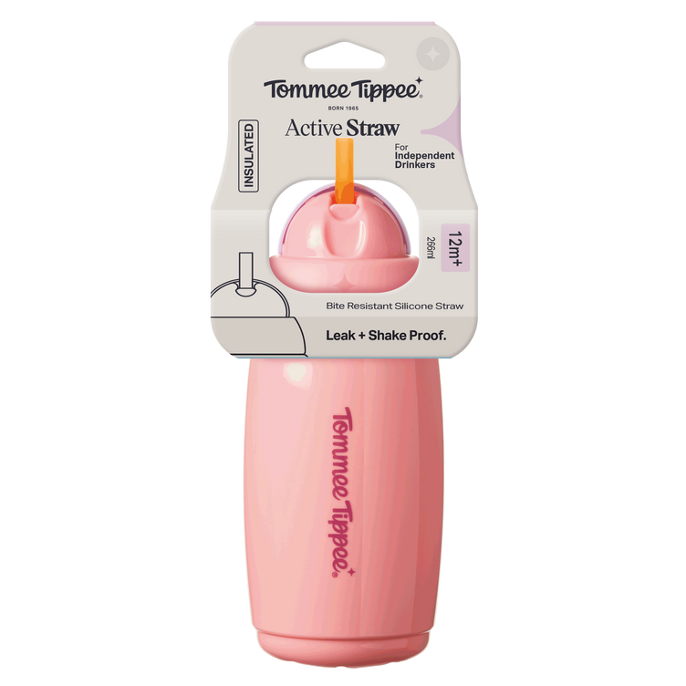 266Ml Silicone Active Straw 266Ml Girl