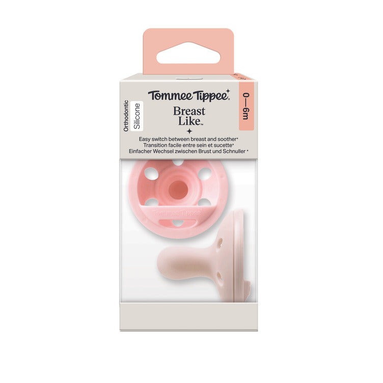 TT 2X0-6M Breast-Like Soother Girl