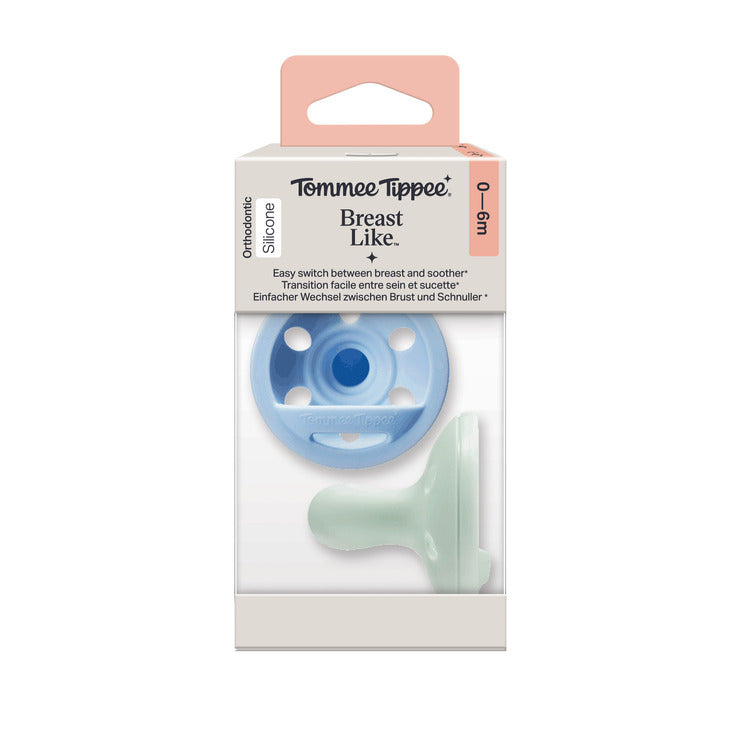 TT 2X0-6M Breast-Like Soother Boy