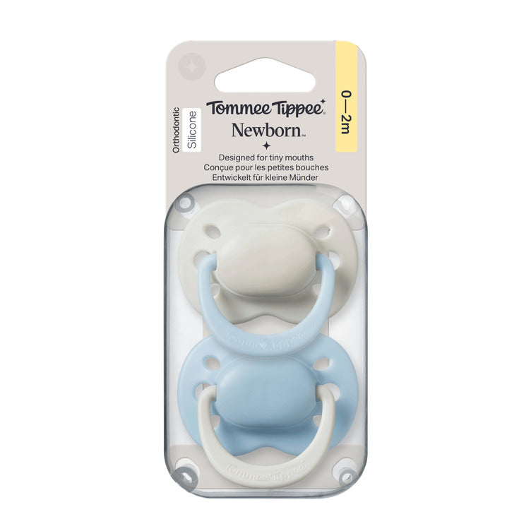 TT 2X0-2M Newborn Silicone Soother Boy